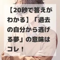 過去の自分から逃げる夢のサムネイル