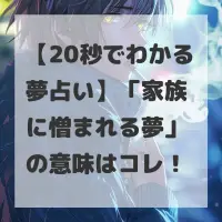 家族に憎まれる夢のサムネイル