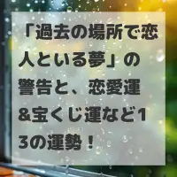 過去の場所で恋人といる夢のサムネイル