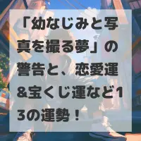 幼なじみと写真を撮る夢のサムネイル