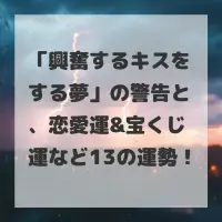 興奮するキスをする夢のサムネイル