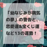 幼なじみが病気の夢のサムネイル