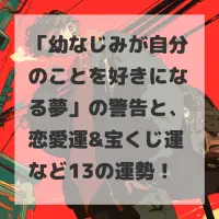 幼なじみが自分のことを好きになる夢のサムネイル