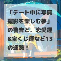 デート中に写真撮影を楽しむ夢のサムネイル