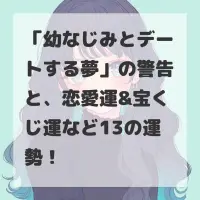 幼なじみとデートする夢のサムネイル