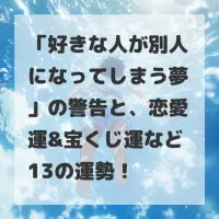 好きな人が別人になってしまう夢のサムネイル