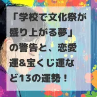 学校で文化祭が盛り上がる夢のサムネイル
