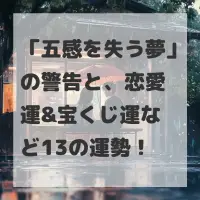 五感を失う夢のサムネイル画像