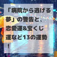 病院から逃げる夢のサムネイル