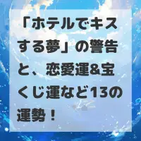 ホテルでキスする夢のサムネイル