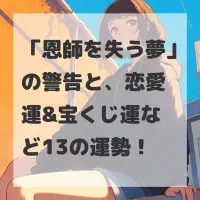 恩師を失う夢のサムネイル画像