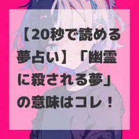幽霊に殺される夢のサムネイル