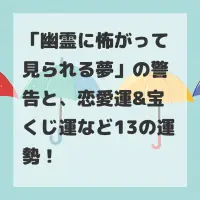 幽霊に怖がって見られる夢のサムネイル