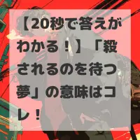 殺されるのを待つ夢のサムネイル