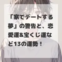 家でデートする夢のサムネイル