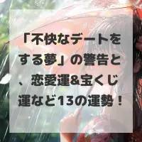 不快なデートをする夢のサムネイル