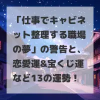 仕事でキャビネット整理する職場の夢のサムネイル画像