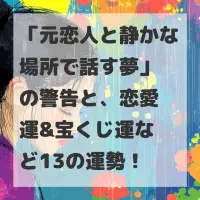 元恋人と静かな場所で話す夢のサムネイル