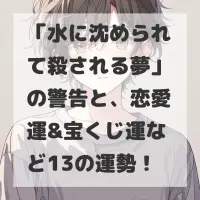 水に沈められて殺される夢のサムネイル