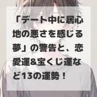 デート中に居心地の悪さを感じる夢のサムネイル