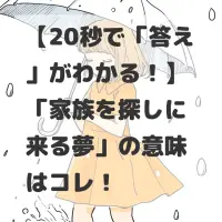 家族を探しに来る夢のサムネイル