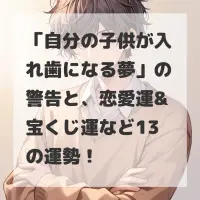 自分の子供が入れ歯になる夢のサムネイル