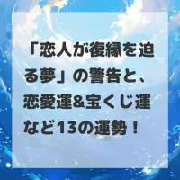 恋人が復縁を迫る夢のサムネイル
