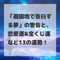 遊園地で告白する夢のサムネイル