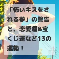 怖いキスをされる夢のサムネイル