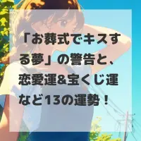 お葬式でキスする夢のサムネイル