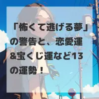 怖くて逃げる夢のサムネイル