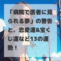 病院で医者に見られる夢のサムネイル