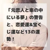 元恋人と車の中にいる夢のサムネイル