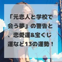 元恋人と学校で会う夢のサムネイル