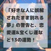 好きな人に誤解されたまま別れる夢のサムネイル