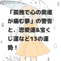孤独で心の奥底が痛む夢のサムネイル画像