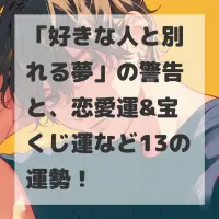 好きな人と別れる夢のサムネイル