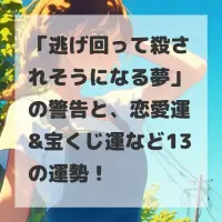 逃げ回って殺されそうになる夢のサムネイル