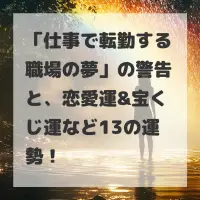 仕事で転勤する職場の夢のサムネイル