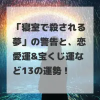 寝室で殺される夢のサムネイル