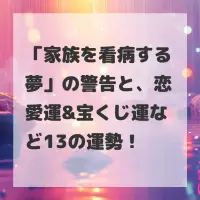 家族を看病する夢のサムネイル