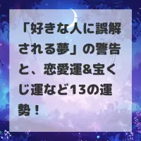 好きな人に誤解される夢のサムネイル