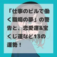 仕事のビルで働く職場の夢のサムネイル