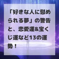 好きな人に慰められる夢のサムネイル