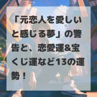 元恋人を愛しいと感じる夢のサムネイル