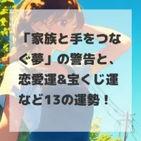 家族と手をつなぐ夢のサムネイル