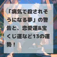 病気で殺されそうになる夢のサムネイル