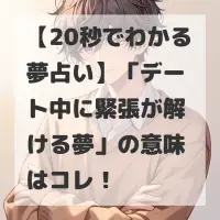 デート中に緊張が解ける夢のサムネイル