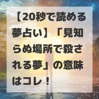 見知らぬ場所で殺される夢のサムネイル