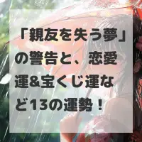 親友を失う夢のサムネイル画像